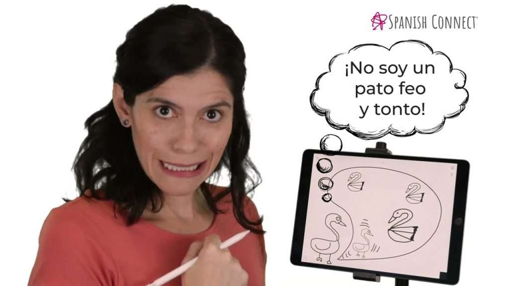 the ugly duckling in Spanish