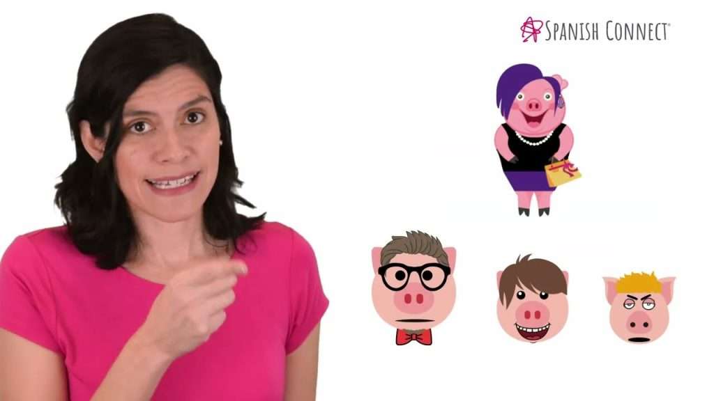 the three little pigs in Spanish